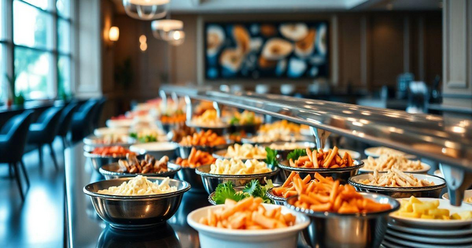 Buffet para pequenos eventos que encantam e surpreendem