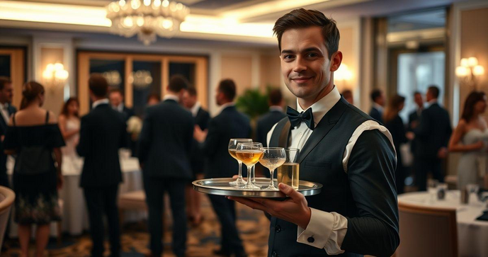 Garçom para Festa: Como Escolher o Profissional Ideal para Seu Evento