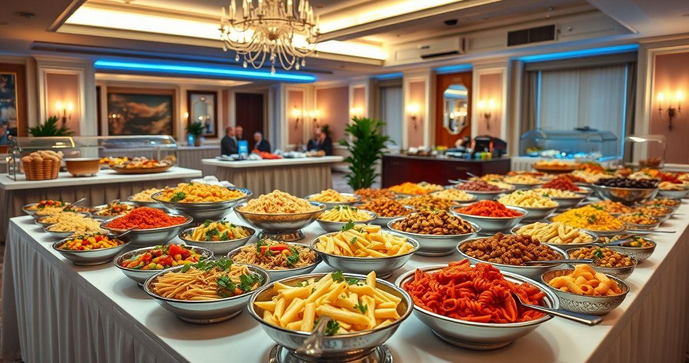 Buffet de Massas para Eventos: Como Escolher o Melhor para sua Festa Buffet de Massas para Eventos: Como Escolher o Melhor para sua Festa
