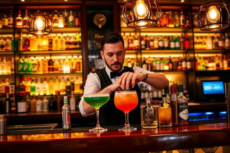 Bartender: Como se Destacar Profissionalmente na Indústria de Bebidas Bartender: Como se Destacar Profissionalmente na Indústria de Bebidas